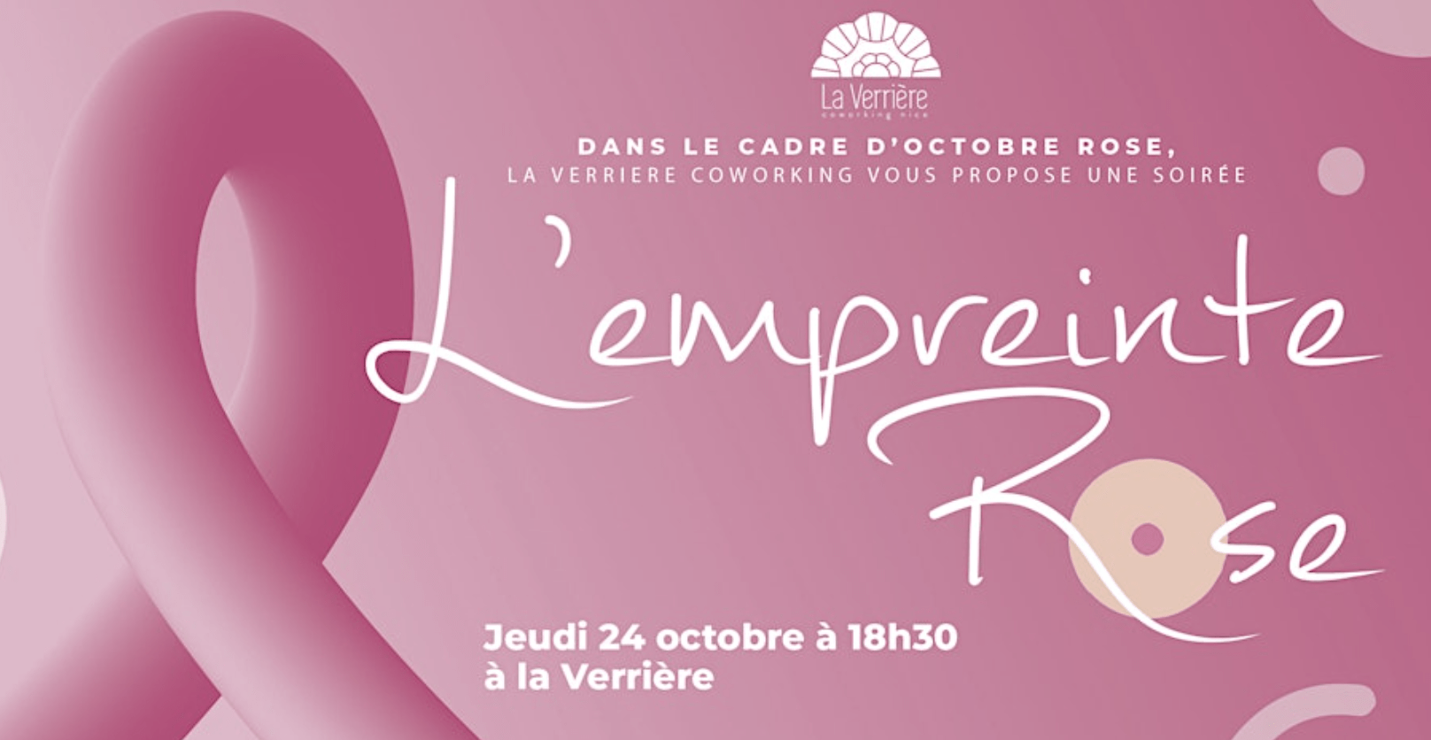 L'empreinte rose